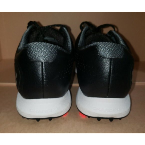 UNDER ARMOUR CHARGED DRAW RST BLACK GOLF SHOES MEN\'S SIZES NEW WITHOUT BOX !